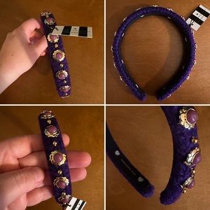 NWT Lele Sadoughi Siberian Bloom Eva Cabochon Gigi Headband